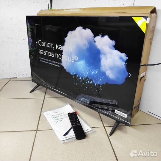 Новый SMART телевизор Sber 32