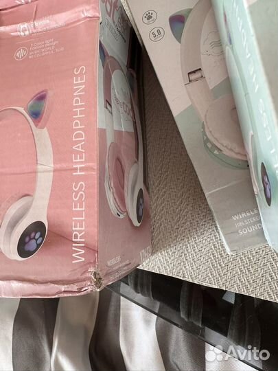 Беспроводные наушники cat