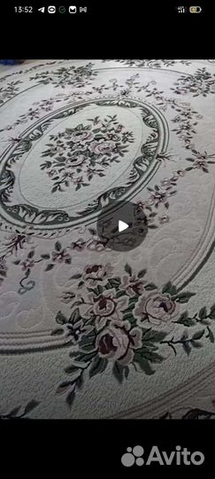 Ковер овальный, новый в уп 2 на 4 м