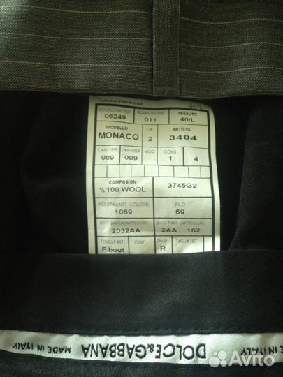 Новый костюм Dolce Gabbana