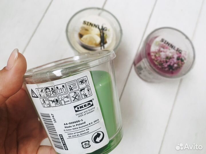Новые свечи IKEA sinnlig
