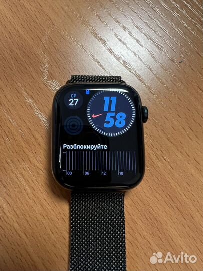 Apple Watch 7 45мм Midnight a6 90