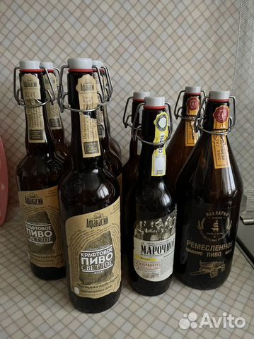 Бутылки с бугельной крышкой