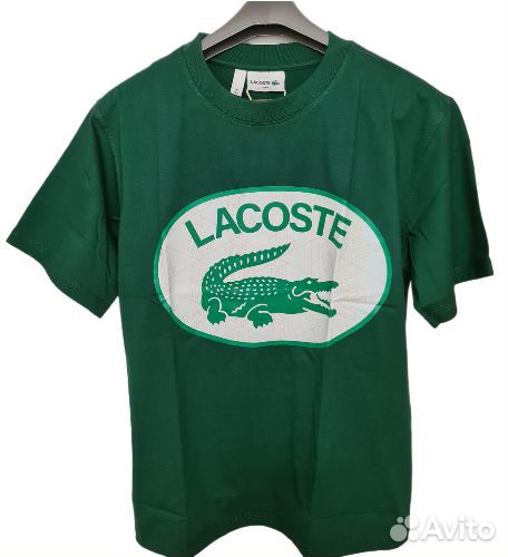 Футболка lacoste. Unisex. Oversize. Оригинал