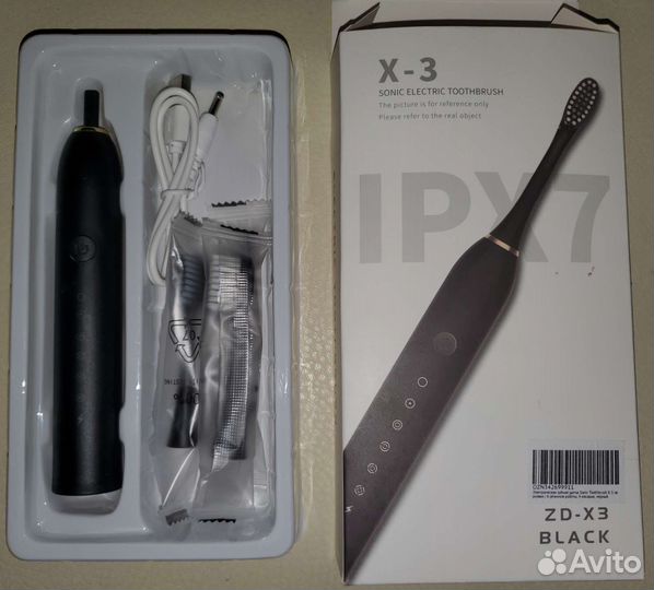 Электрическая зубная щётка Sonic Toothbrush X-3