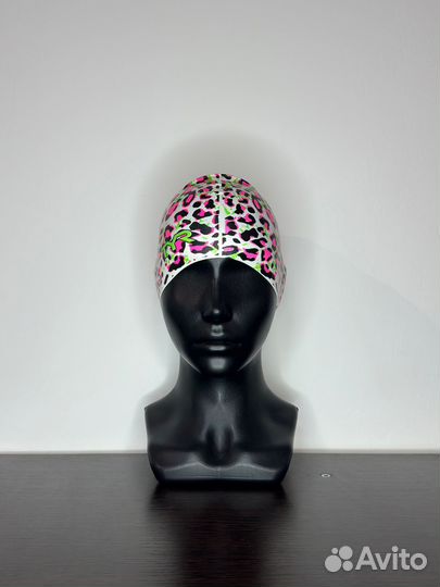 Шапочка TYR для плавания Leopard Silicone Swim Cap