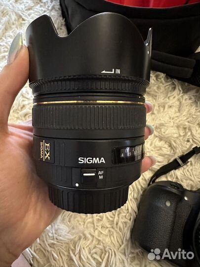 Объектив sigma 30 мм 1.4 DC для canon