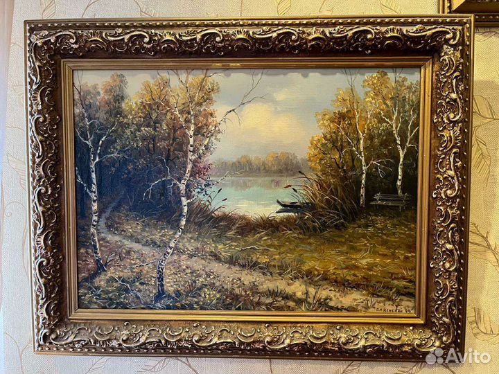 Картина маслом на холсте большая