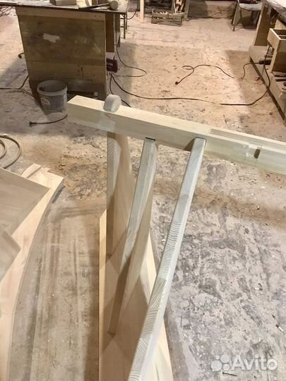 Лестница из дерева,сосна