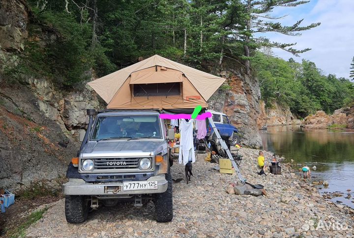 Палатка на крышу автомобиля Старт-140-Hard-PRO