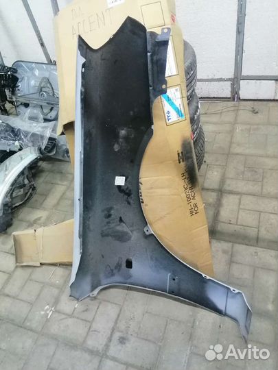 Крыло hyundai accent(хендай акцент) кореец