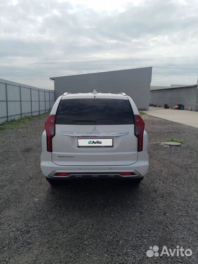 Mitsubishi Pajero Sport 2.4 AT, 2021, битый, 35 767 км