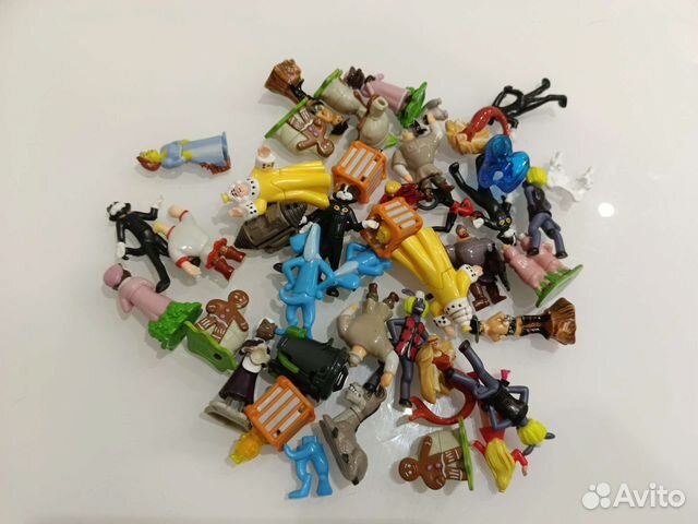 Киндер игрушки с мультфильмов