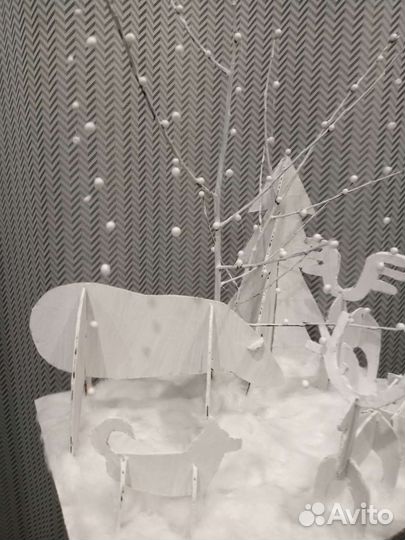 Зимняя поделка в садик