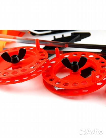 Жерлица зимняя dunaev harvey набор 5шт оснащенная