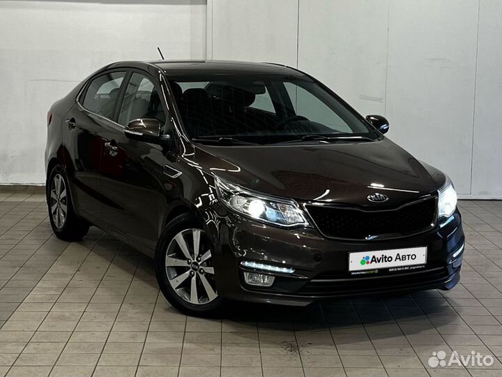 Kia Rio 1.6 AT, 2016, 126 884 км