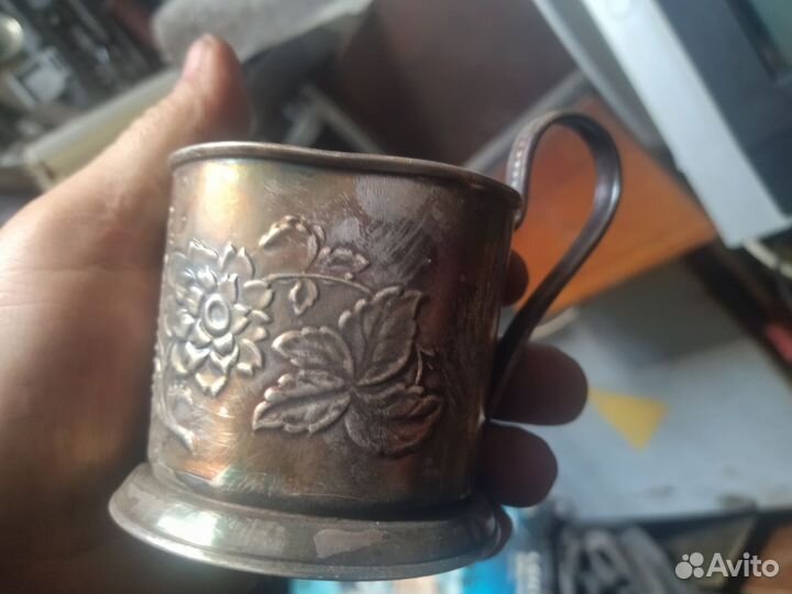 Подстаканники мельхиор