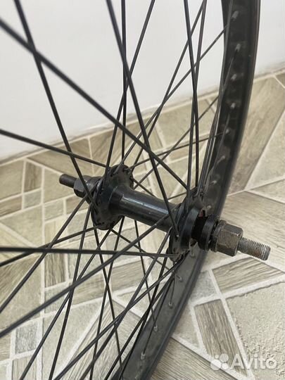 Переднее колесо на bmx