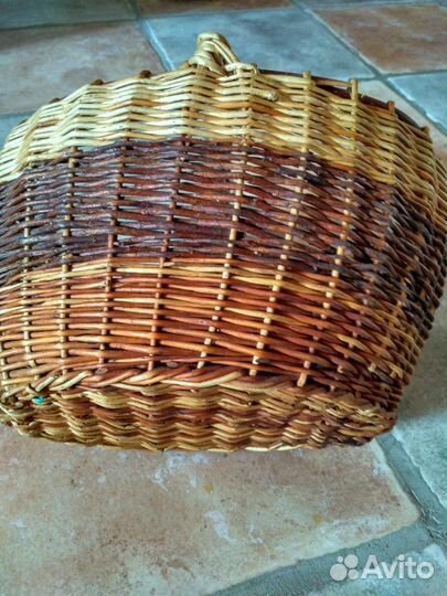 Корзина 30(дл) /16выс) см из ивовой лозы