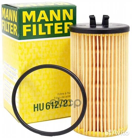 Фильтр масляный mann HU612/2X mann-filter