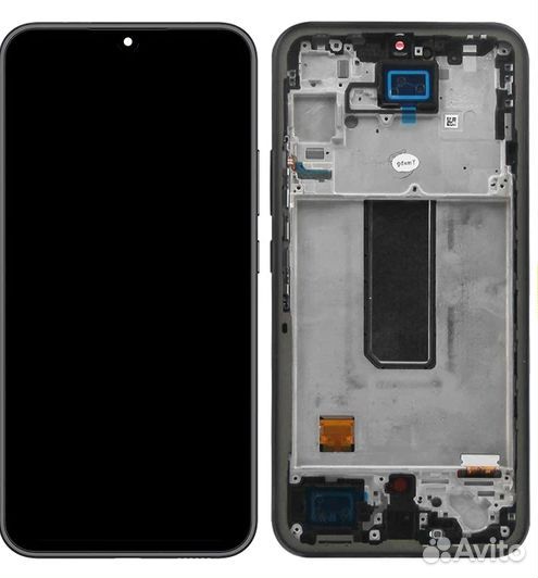 Дисплей Samsung A346E A34 5G в рамке оригинал