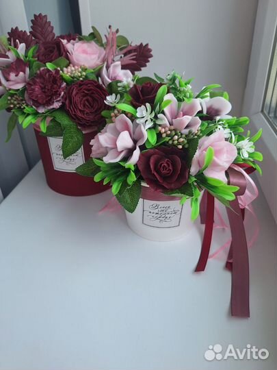 Букеты из мыла ручной работы