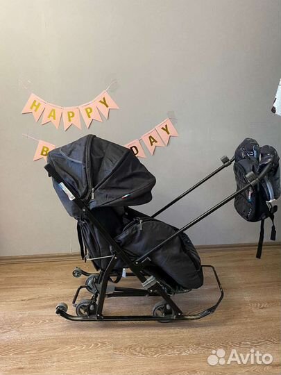 Коляска санки