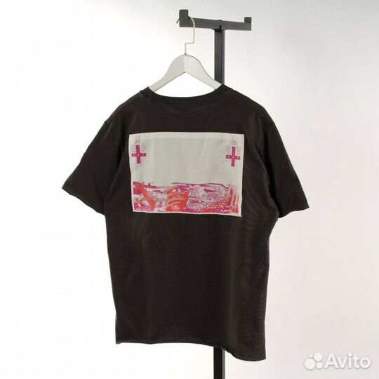 Cav empt футболка оверсайз с крестами