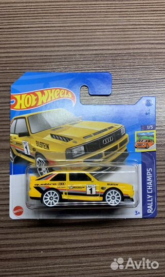 Hot wheels audi sport quattro