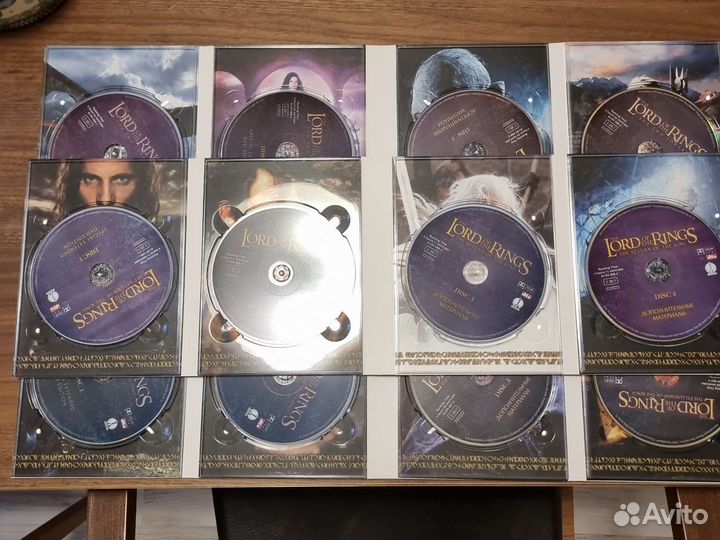 Властелин колец, DVD, коллекционное издание