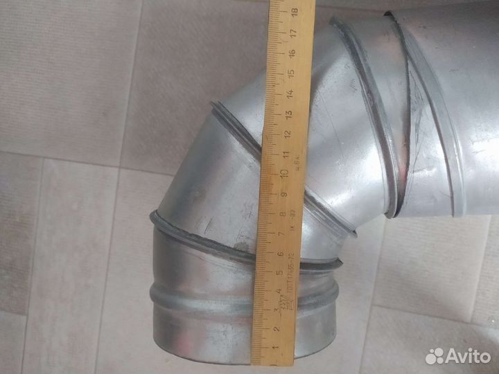 Дымоход металлический для газовой колонки