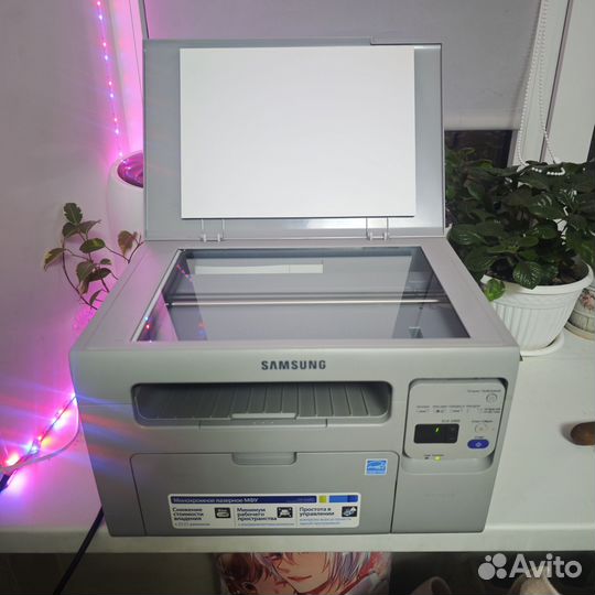 Мфу лазерный Samsung SCX-3400 пробег 3300 стр