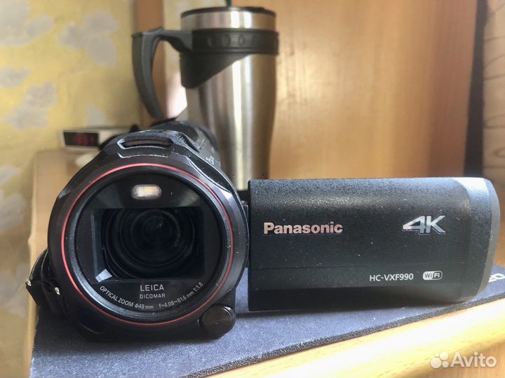 Видеокамера Panasonic HC VXF-990 4К, топ