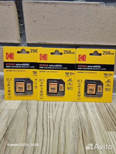 Micro SD Kodak 256gb