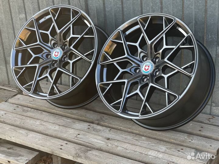 Диски R17 5x108 HRE FF10 хром HB