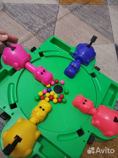 Игрушки СССР бегемот