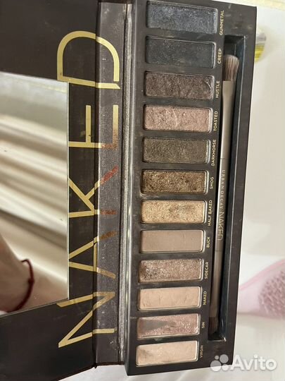 Палетка теней urban decay