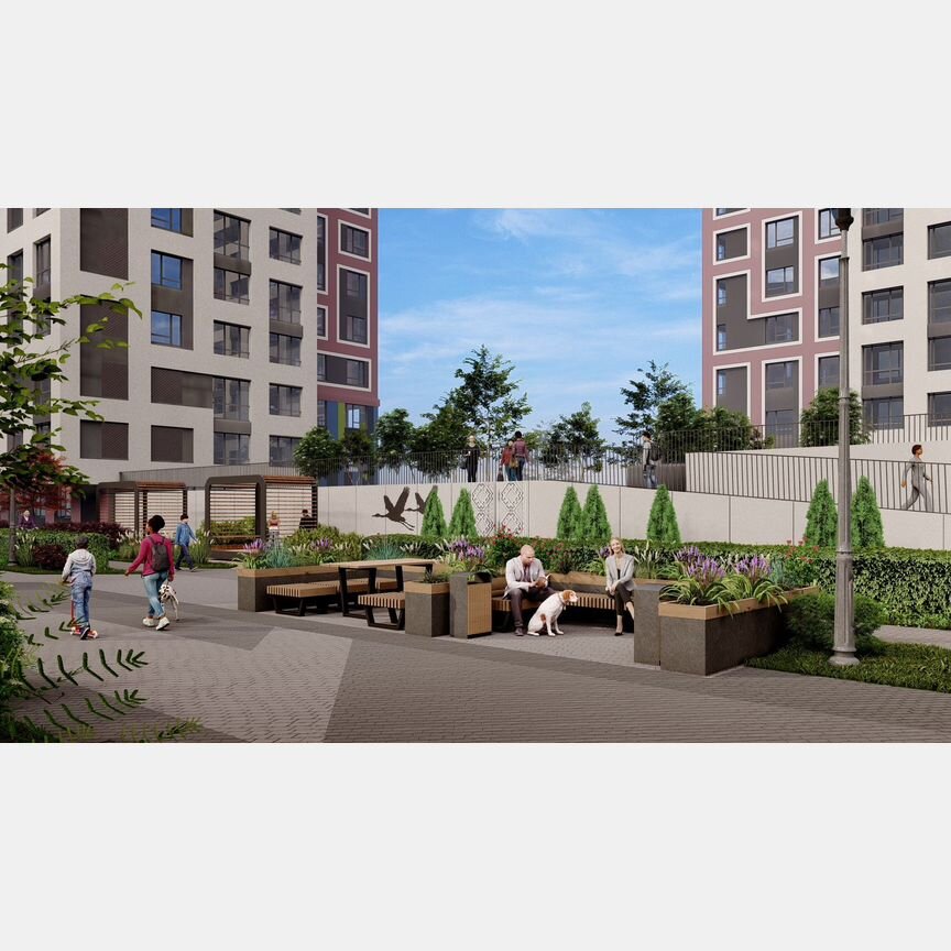 1-к. квартира, 44,3 м², 22/22 эт.