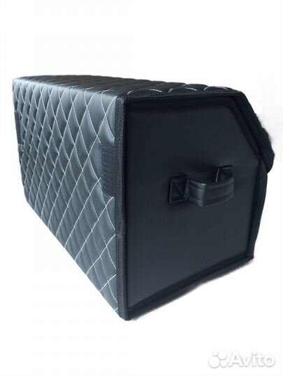 Органайзер в багажник ромб белый