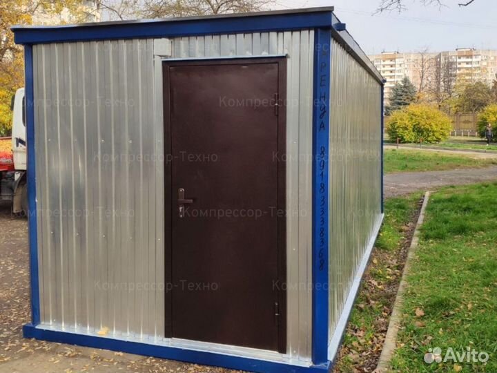 Удобная бытовка на стройке — аренда сегодня