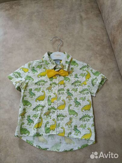 Рубашка на мальчика 1-1,5 лет