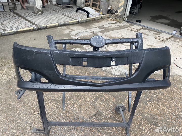 Бампер передний geely мк