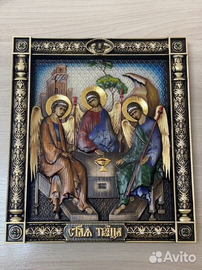 Иконы из цельного дуба