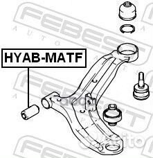 Сайлентблок рычага hyundai accent/verna/KIA RIO