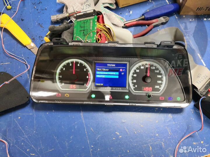 Новинка комбинация приборов Flash-X103S щиток