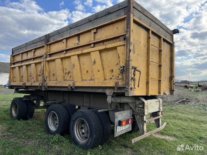 Прицеп самосвальный СЗАП 8551-02М, 2008