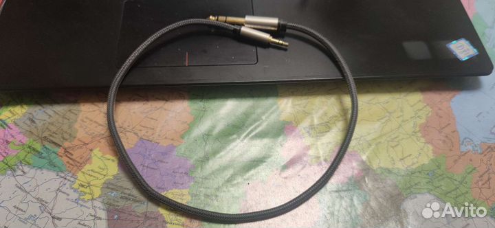 Кабель UGreen jack 6.3 mm - mini jack 3.5