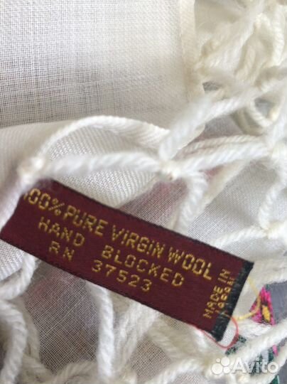 Палантин, шерсть, Япония