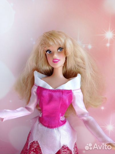 Куклы Аврора спящая красавица и Рапунцель mattel