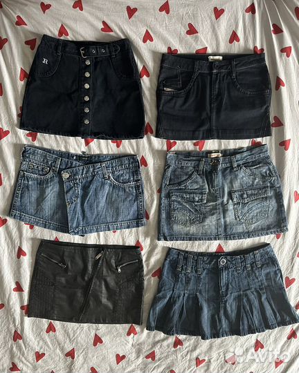 Винтажные юбки dsquared, replay